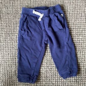 NWOT Splendid Navy Blue Jogger Sweatpants (3-6mo)